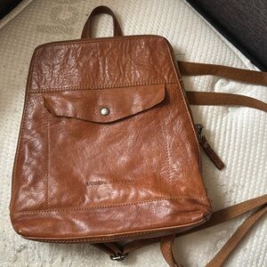 Spikes & Sparrow leather Backpack Purse